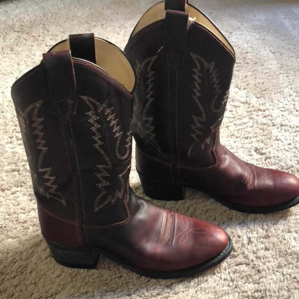 Boys Old West Cowboy Boots
